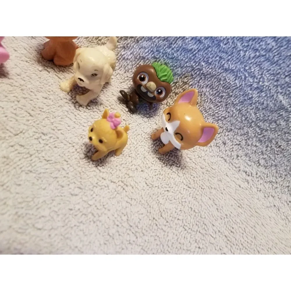 Barbie animal figures Cats dogs Bears pet lot Chelsea & Doorable Disney Lot of7